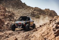 En Challenger, el pampeano David Zille y el cordobés Sebastián Cesana (#305) cedieron la punta y ahora marchan quintos.