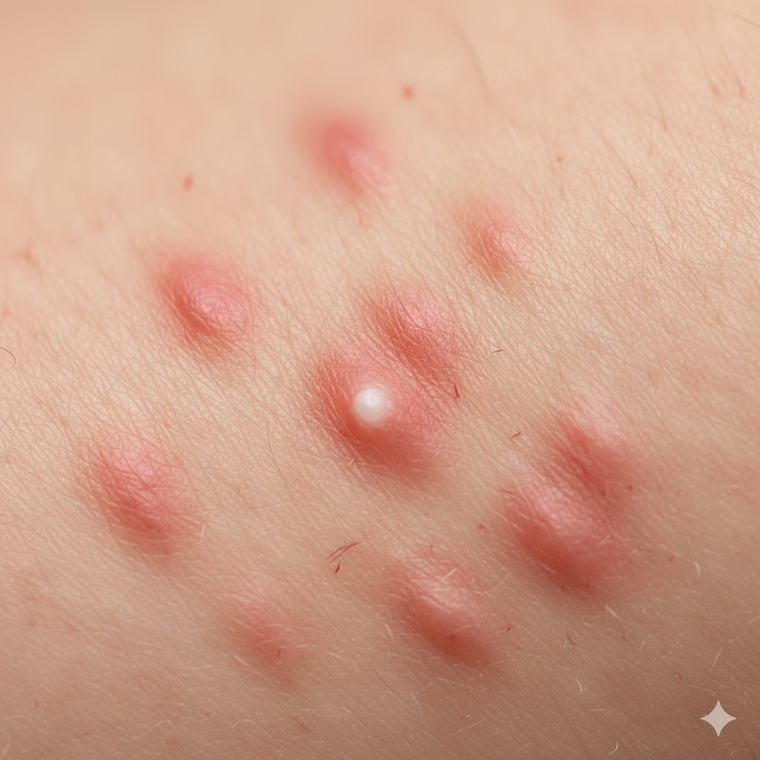 Biodescodificación. Las emociones salen por la piel. Fuente: IA Gemini. Biodescodificación. Las emociones salen por la piel. Fuente: IA Gemini.