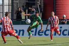 Barracas y un gol muy polémico ante Banfield. Foto: @Banfield Barracas y un gol muy polémico ante Banfield. Foto: @Banfield