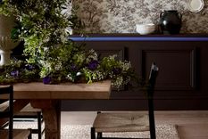 Los azules intensos es una tonalidad que está desplazando, junto al verde, al color rojo. En este caso porque combina con los marrones terrosos de moda y aportan un toque inesperado a los esquemas sofisticados y oscuros. Foto: Little Greene