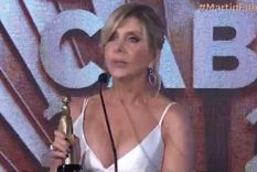 El momento en que la periodista brindó el discurso más resonante de la gala.