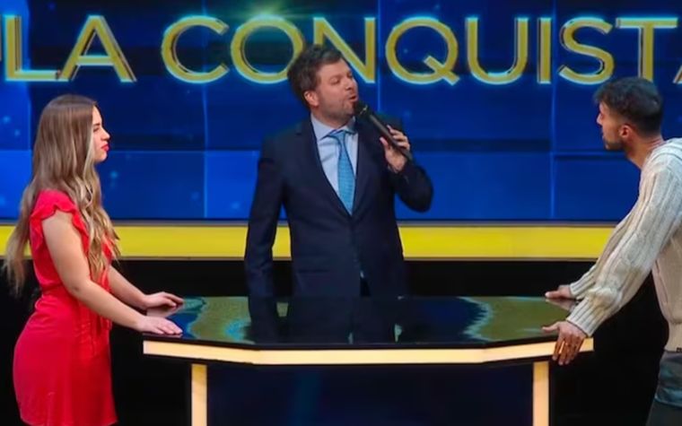 The Floor, la conquista, el nuevo ciclo de Guido Kaczka que triunfa en el prime time de El Trece. Foto: Captura TV