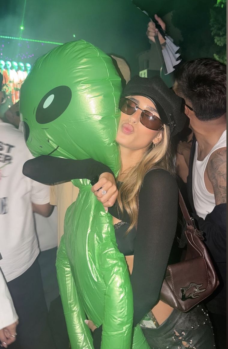 Juli Poggio en la Moonfest. Juli Poggio en la Moonfest.