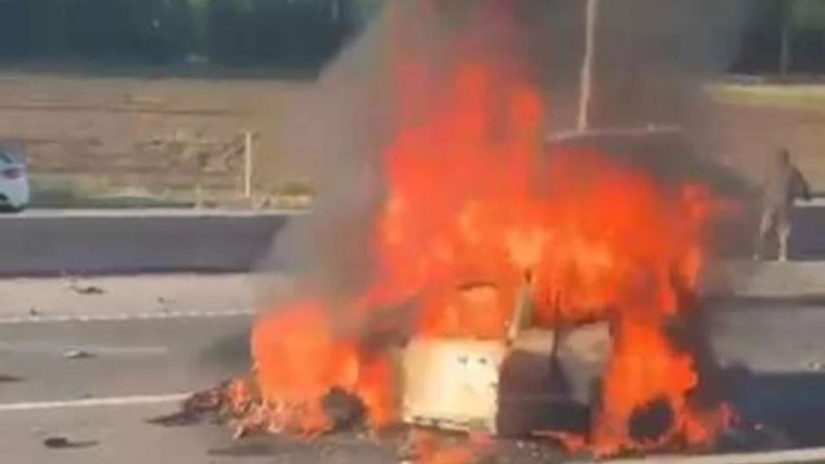 El terrible hecho ocurrió en el kilómetro 1203 de la Ruta Nacional 22.