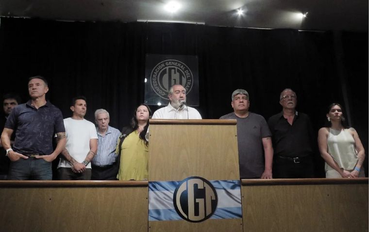 La CGT se prepara para el paro del 24 de enero Foto: NA
