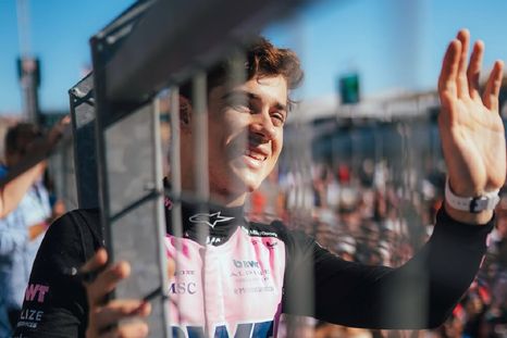 Todo listo para la exhibición de Franco Colapinto. Todo listo para la exhibición de Franco Colapinto.