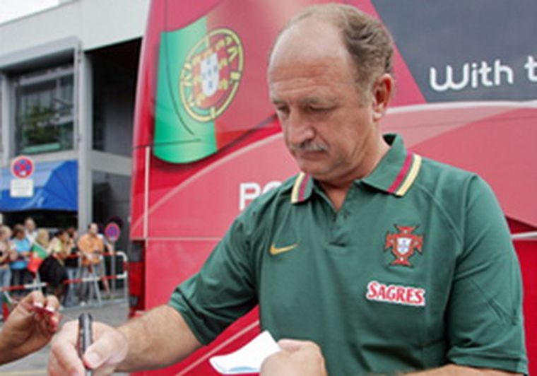 Scolari es muy codiciado en Inglaterra. Foto: Agencias