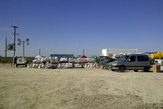 inauguraron las instalaciones del polo espacial de punta indio