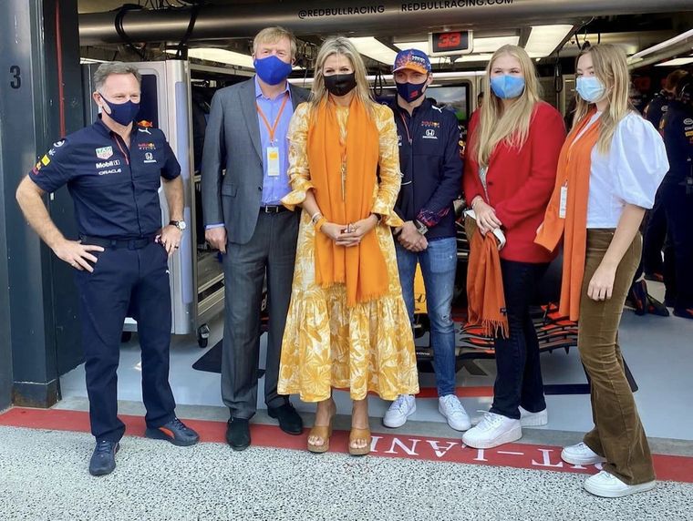 La familia real de los Países Bajos, de paseo. Solo falta Alexia. Foto: Instagram @koninklijkhuis