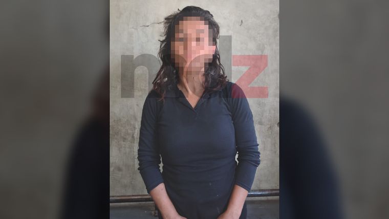La empleada doméstica detenida por el asalto a mano armada en pleno centro mendocino. 