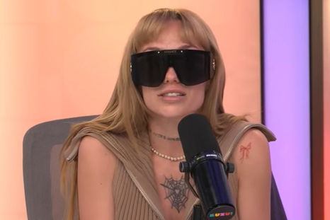 La artista apareció y decidió hablar. La artista apareció y decidió hablar.