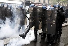 Francia policía protestas Francia, en estado de movilización social general. Foto: Efe.