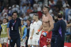 El Dibu festeja la victoria. Foto: EFE El Dibu festeja la victoria. Foto: EFE