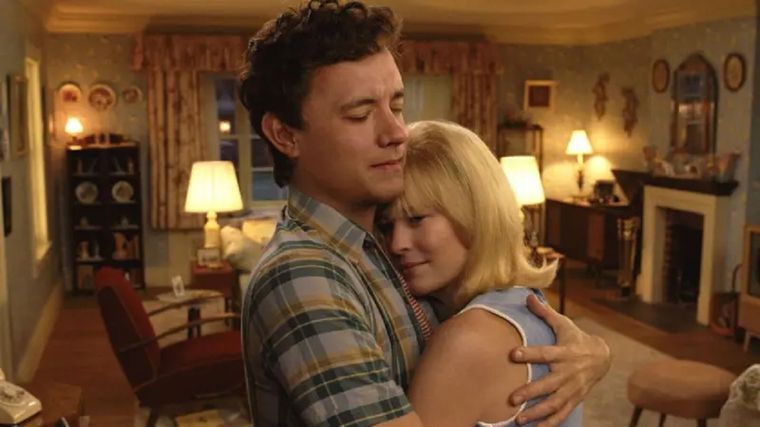 El Tom Hanks de Here, podría ser el mismo que apareció en Splash hace 40 años. Foto: SONY PICTURES