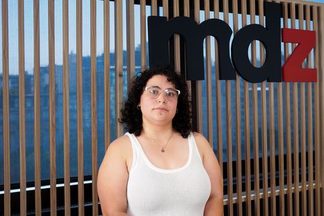 Daniela Faingold, periodista. Daniela Faingold, periodista.