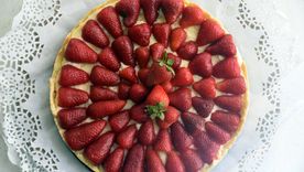 Prepará una rica tarta de frutillas. Prepará una rica tarta de frutillas.
