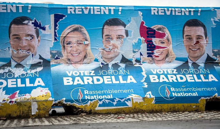 Francia ha vuelto a elegir las tendencias de izquierda. Foto: Dpa.