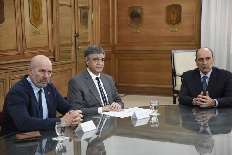 Waldo Wolff, Jorge Maci y Guillermo Francos Foto: Gobierno de la Ciudad