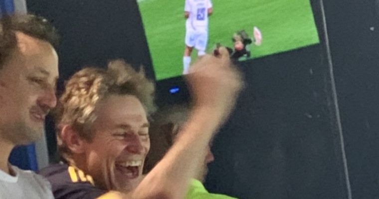 Willem Defoe en La Bombonera.