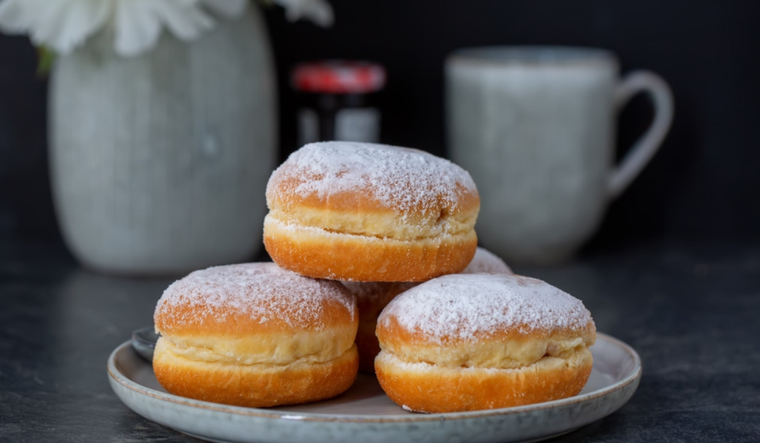 Berlinesas caseras: el postre perfecto para compartir con familia Foto: Shutterstock