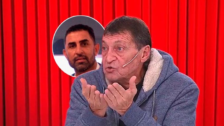 Falcioni reveló un fuerte cruce con Montenegro por su salida de Indepediente. Foto: ESPN