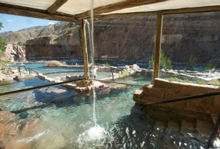 Las termas de Cacheuta. Foto: Web Las termas de Cacheuta. Foto: Web
