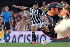 Hulk, de gran serie ante River, tiene dos hijos con la sobrina de su exesposa, en una historia que generó gran revuelo mediático en Brasil. Foto: EFE y @dra.camilasousa_