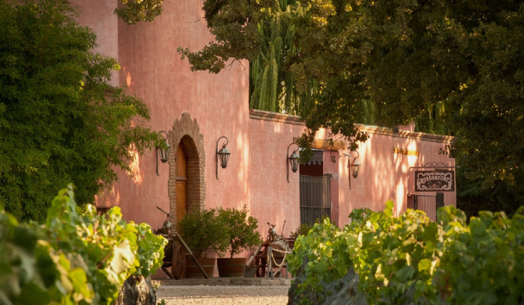 Una postal de Clos de Chacras en Luján de Cuyo. Foto: @closdechacras en Instagram. &nbsp;