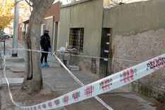 El lugar donde se registró el crimen en Guaymallén