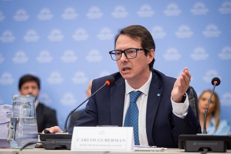 Carlos Guberman, secretario de Hacienda