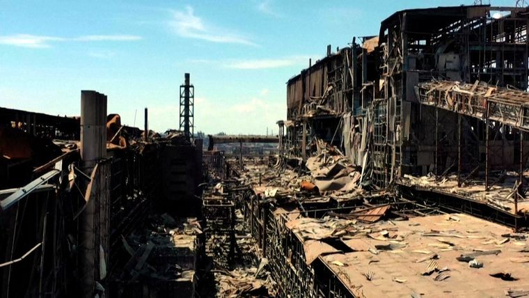 La planta Azot está muy dañada. Foto: ezstoriesz