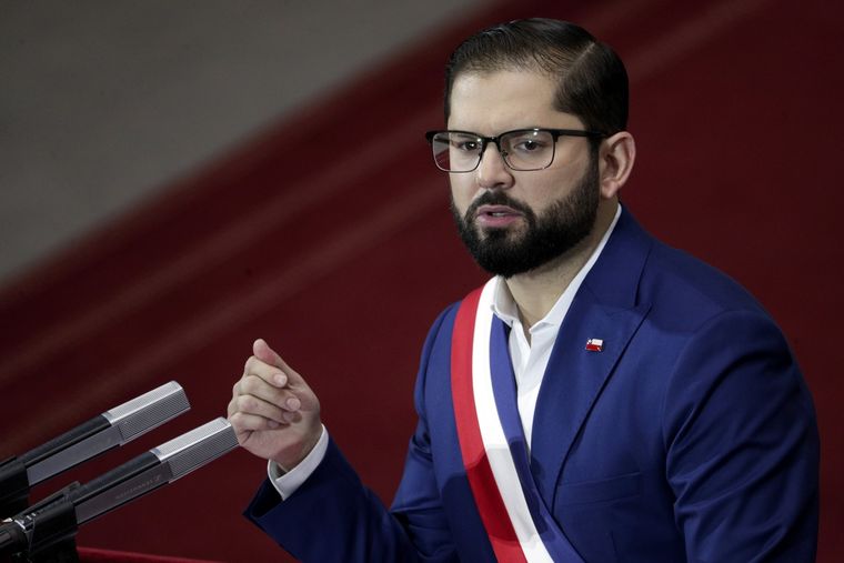 El presidente chileno dio la noticia. Foto: EFE