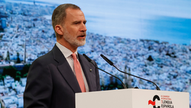 Felipe VI tiene dos hijas junto con la reina Letizia. Foto: TWITTER @CasaReal