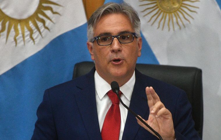 Martín Llaryora cuestionó la propuesta del Gobierno Foto: Laura Lescano (TELAM)