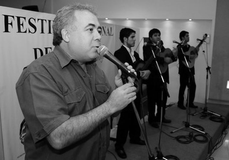 Giner en la presentación del Festival de la Tonada.
