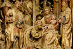 Adoración de los Reyes Magos, de Hans de Suabia. Foto: Archivo MDZ