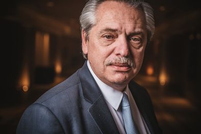 MDZol | Las cejas onduladas de Alberto Fernández se han incrementado en los últimos día. Foto: Martín Orozco