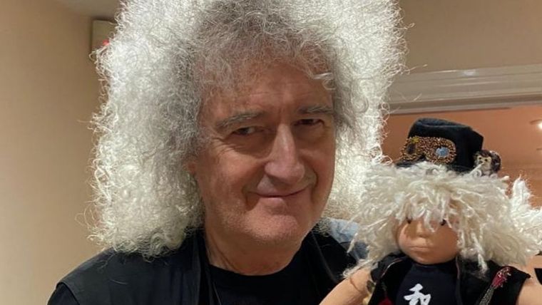 Brian May. Fuente: Instagram Brian May.