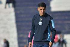 Álex Arce, delantero de la Lepra. Álex Arce, delantero de la Lepra.