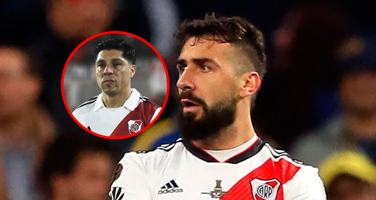 Lucas Pratto habló de la partida de Enzo Pérez