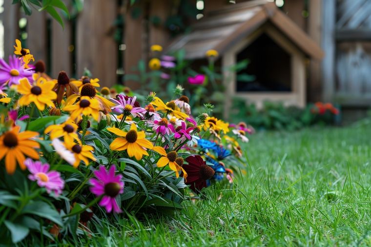 Un jardín radiante todo el año. Foto: Fuente: Freepik