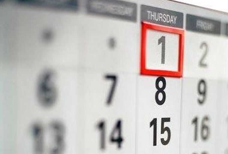 Más feriados en 2012.