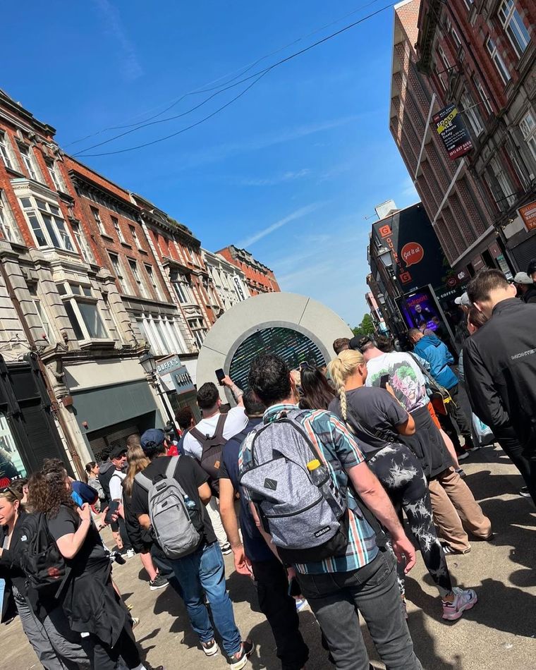 El portal fue cerrado por los actos obscenos de los habitantes de Dublín y New York. Foto: Archivo
