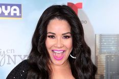 Carolina Sandoval mostró donde tiene su tatuaje más escondido.