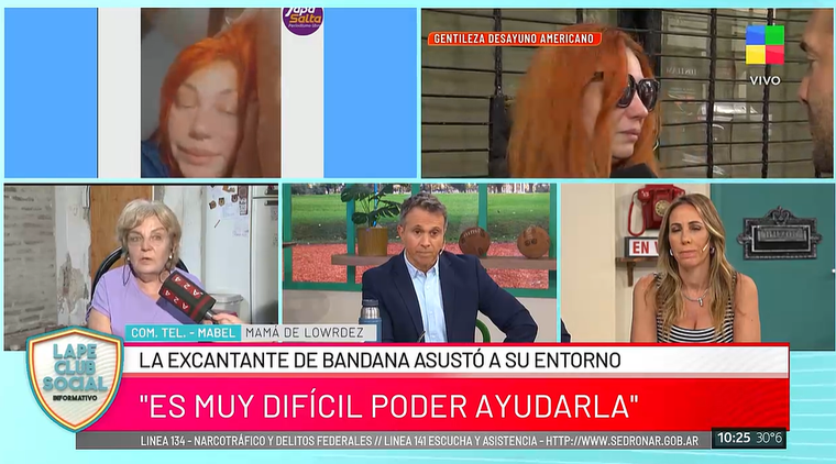 Habló la madre de Lourdes Fernández. Habló la madre de Lourdes Fernández. 