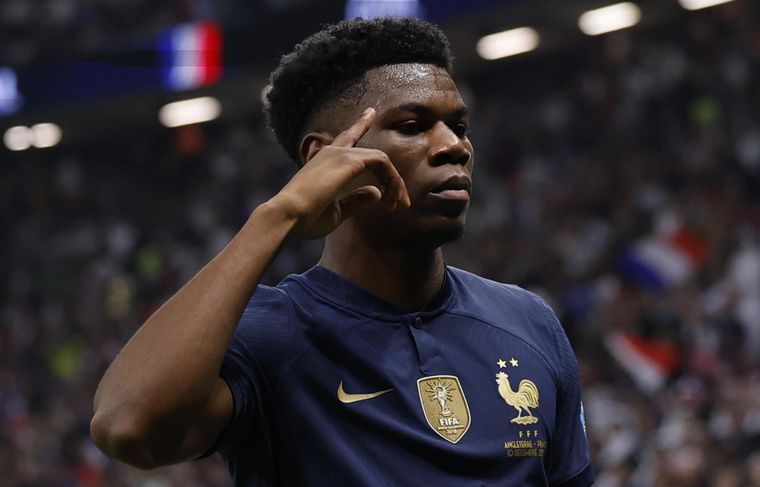 Tchouameni aseguró que Messi no es el mejor del mundo, si no Mbappé. Foto: EFE