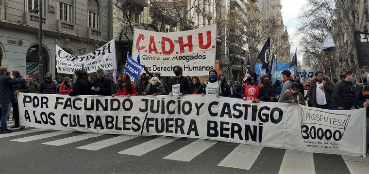 Reclamo Los manifestantes pidieron que se sepa la verdad. Foto: @AdemysPrensa