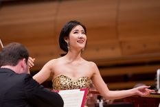 La soprano surcoreana se presentará este lunes en el Teatro Colón. Foto: Gentileza teatro Colón