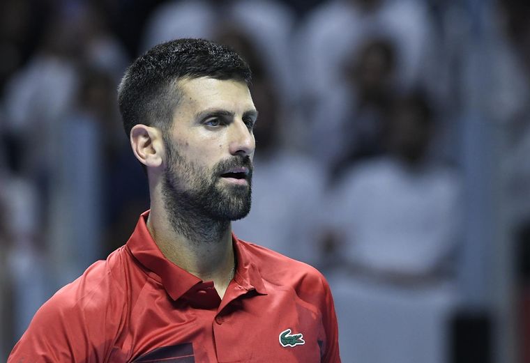 La edad le está empezando a pasar factura a Djokovic. Foto: EFE