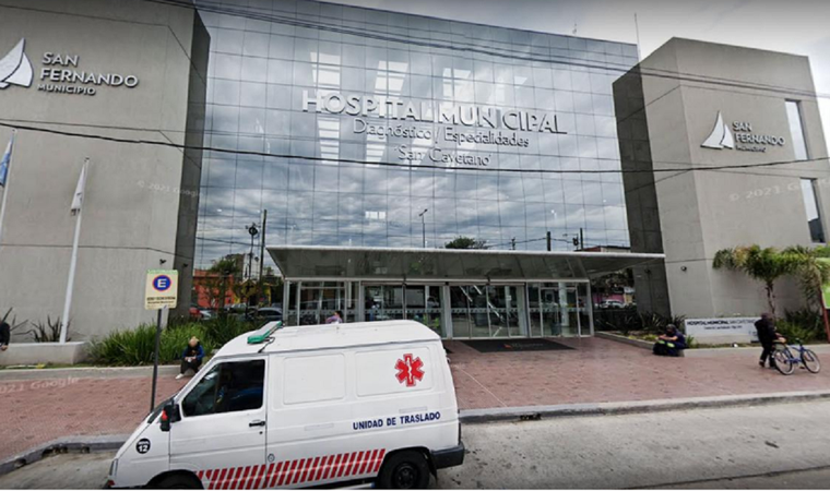 El hospital en el que constataron la muerte de la nena Foto: Télam